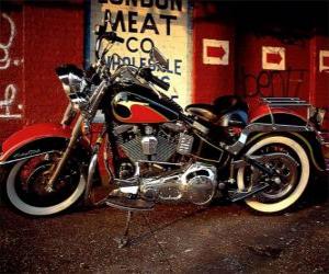 yapboz Harley Davidson Heritage Softail